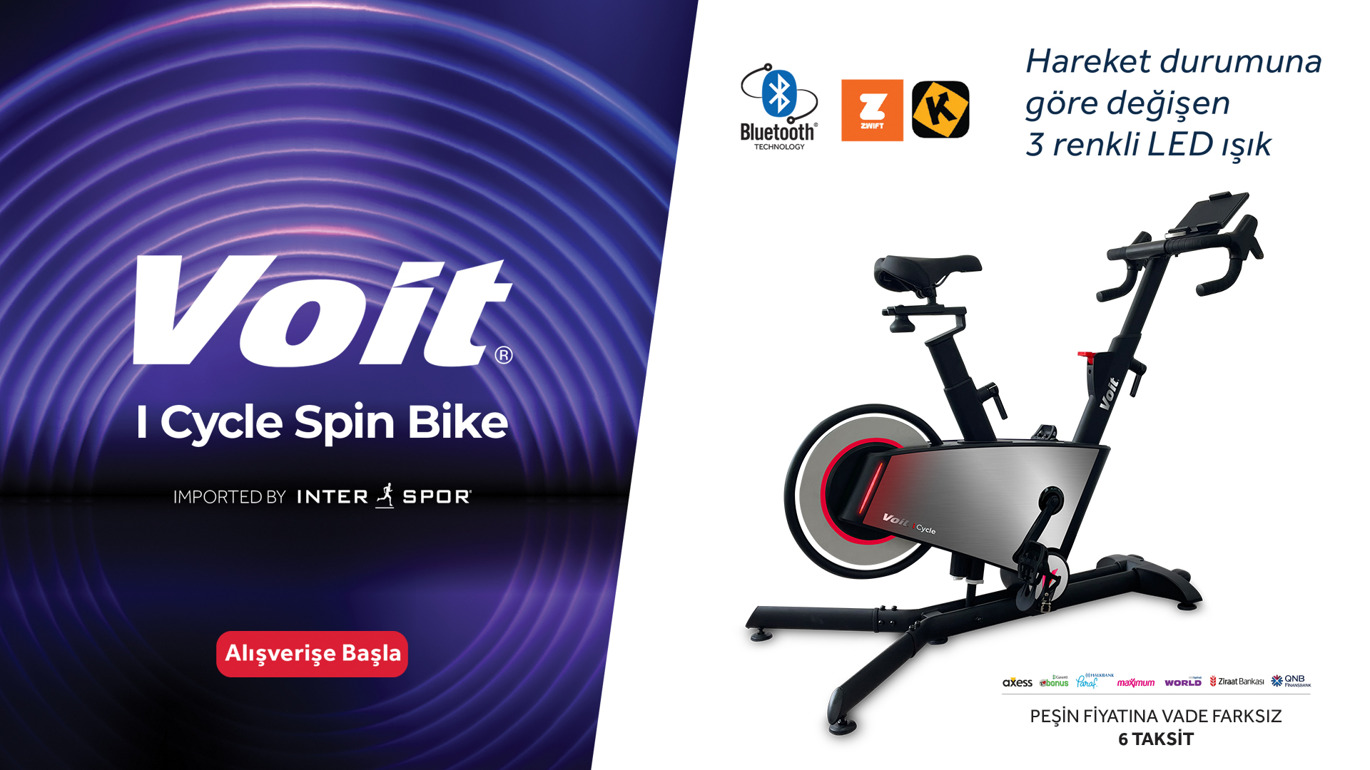 Voit I cycle Spin Bike
