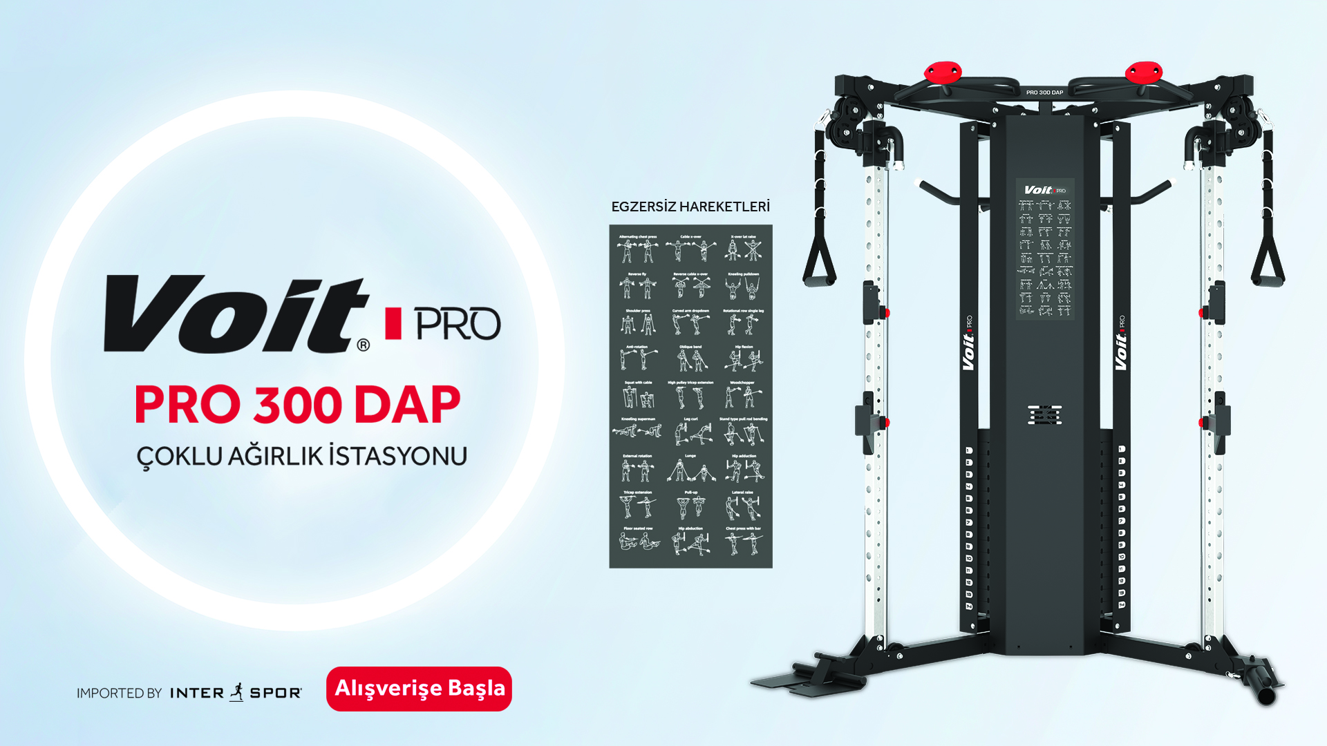 VOİT PRO 300 DAP ÇALIŞMA İSTASYONU 