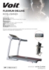 Resim Voit Flexrun Deluxe 2.5 HP Brushless Motor Otomatik Eğimli Katlanabilir Koşu Bandı